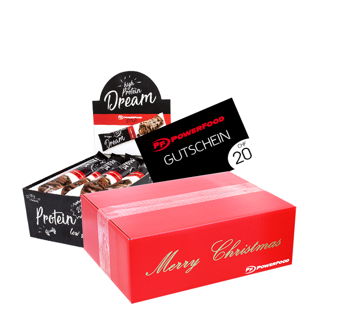 Weihnachts-Set - PowerFood One Dream Box + 20 CHF Gutschein