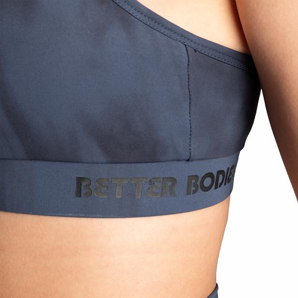 Better Bodies High Line Shorts Top - Sky Blue Grunge