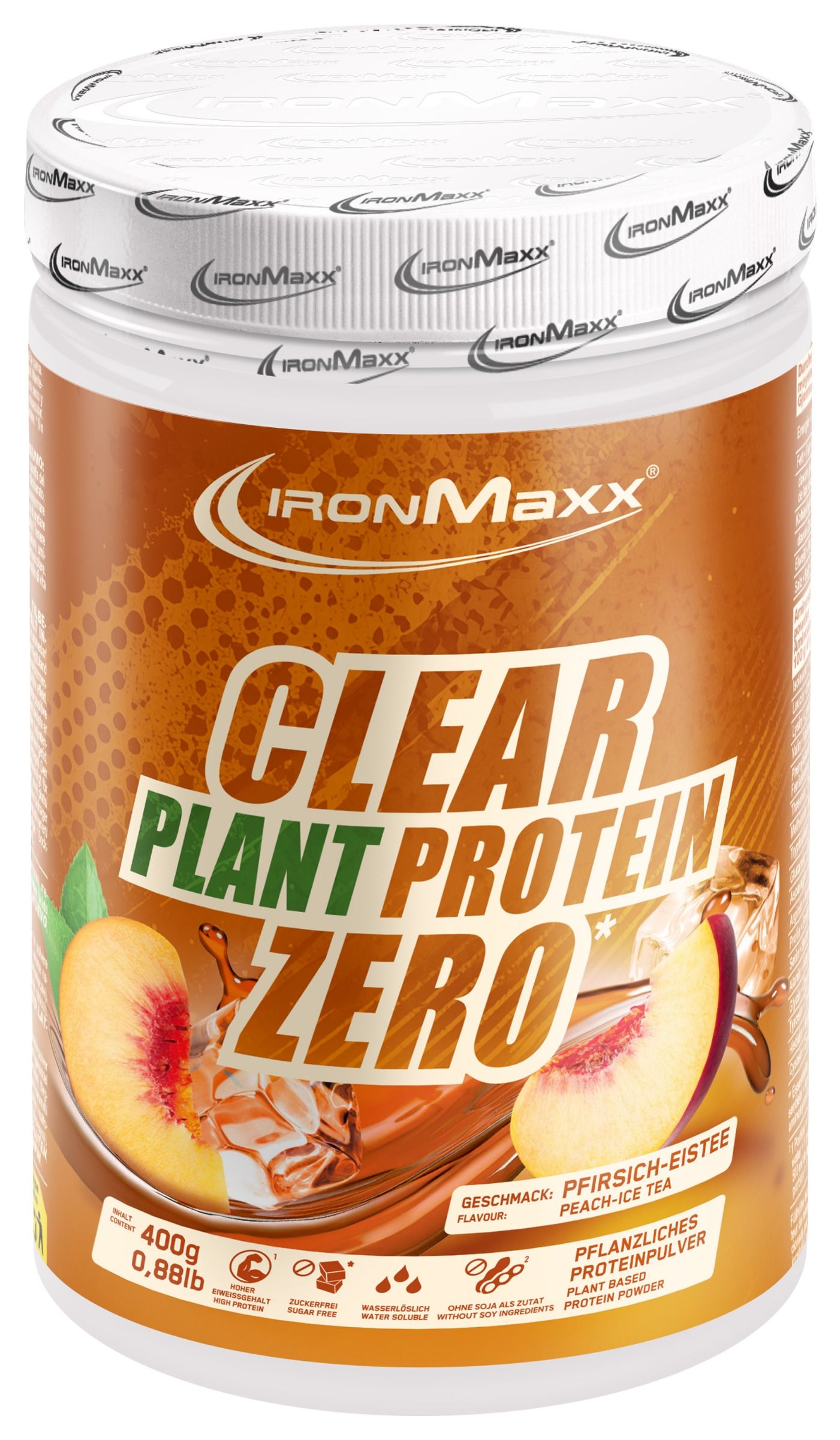 IronMaxx Clear Plant Protein Zero (400g Dose)