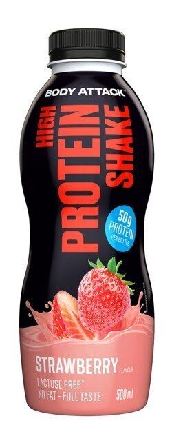 Body Attack High Protein Shake (500ml)