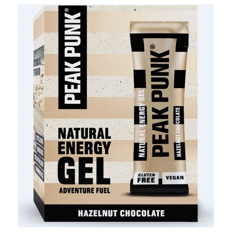 Peak Punk Natural Energy Gel (12 x 25g)