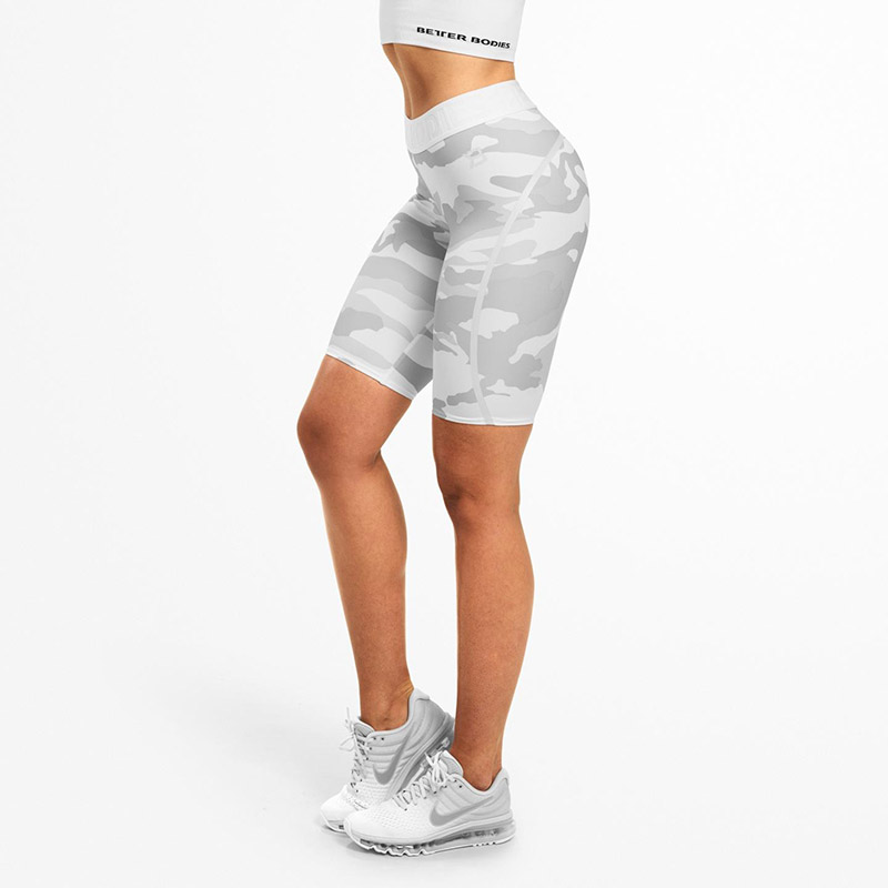 Better Bodies Chelsea Shorts WHITE CAMO