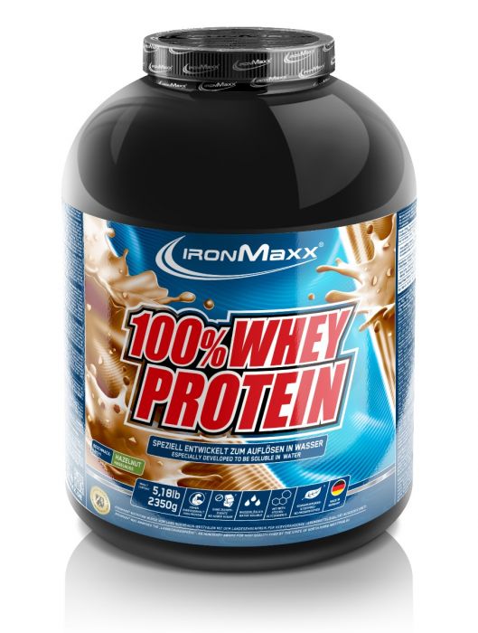 Ironmaxx 100% Whey Protein (2350g Dose)