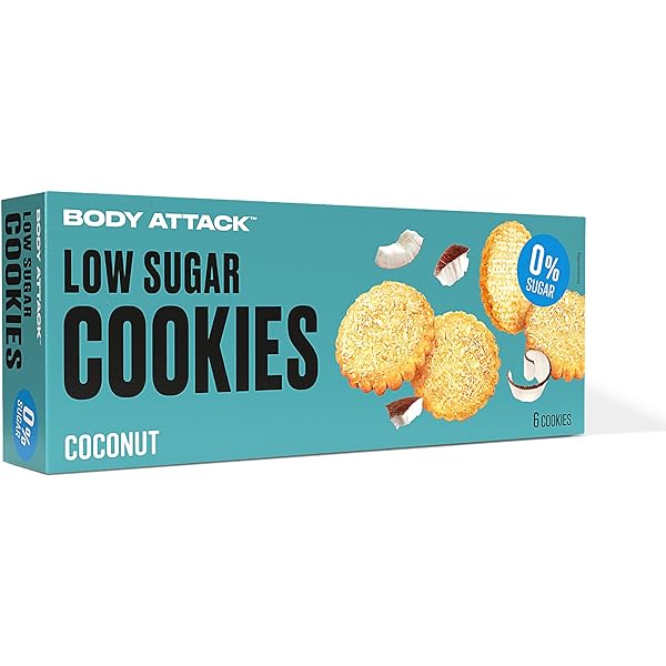 Body Attack Low Sugar Cookies (115g)