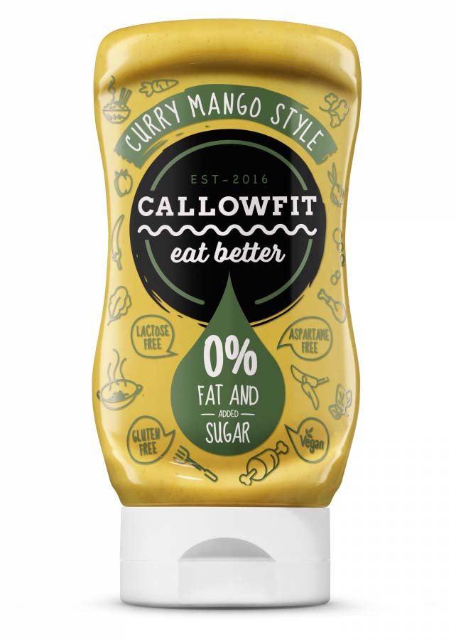 Callowfit Curry Mango Style Sauce (300ml)