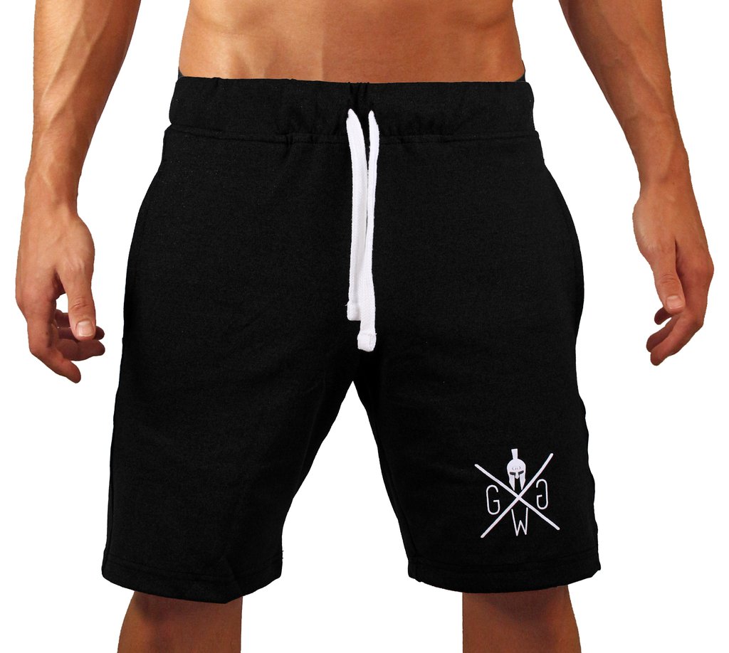 Gym Generation V8 Premium Fitness Shorts Black