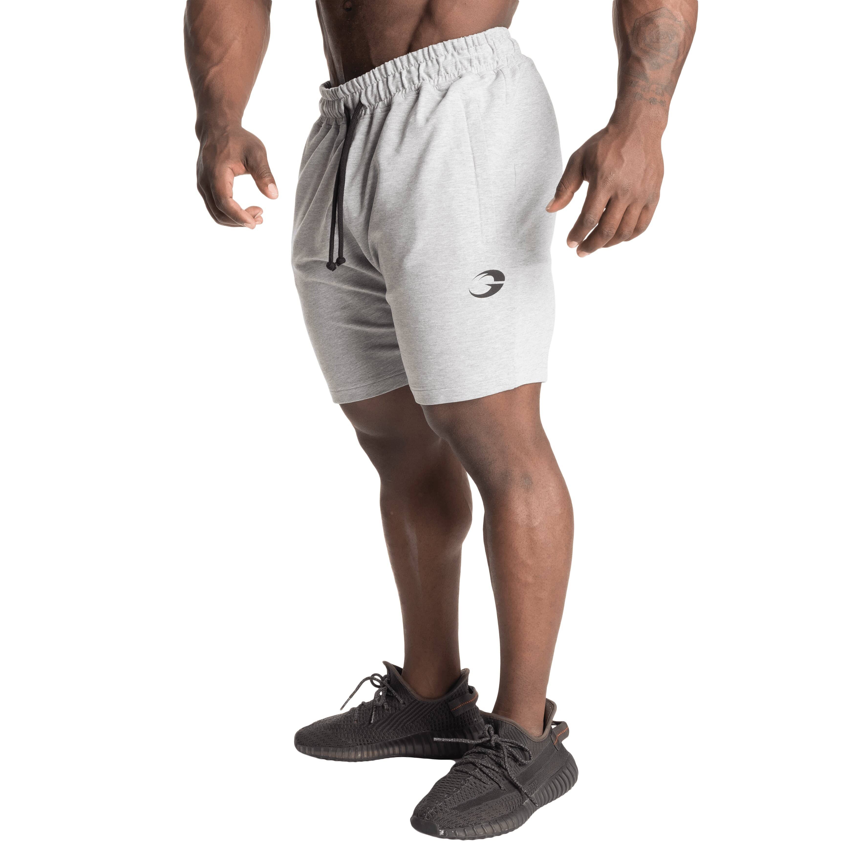 GASP Tapered Sweatshorts Light Grey Melange