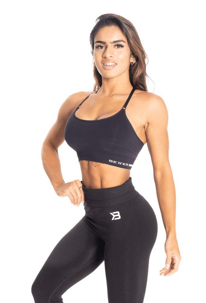 Better Bodies Astoria Seamless Short Bra - Black
