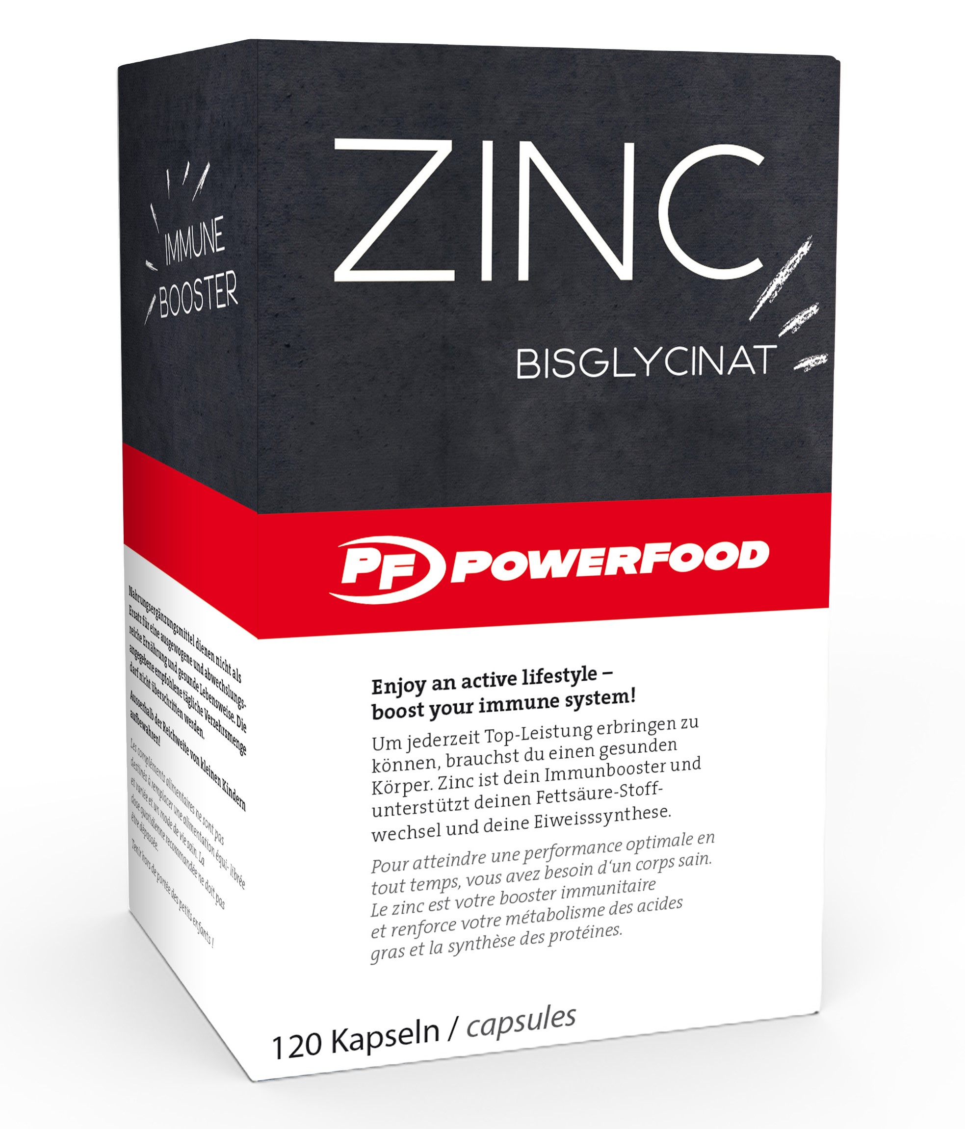 PowerFood One Zinc Bisglycinat (120 Caps)