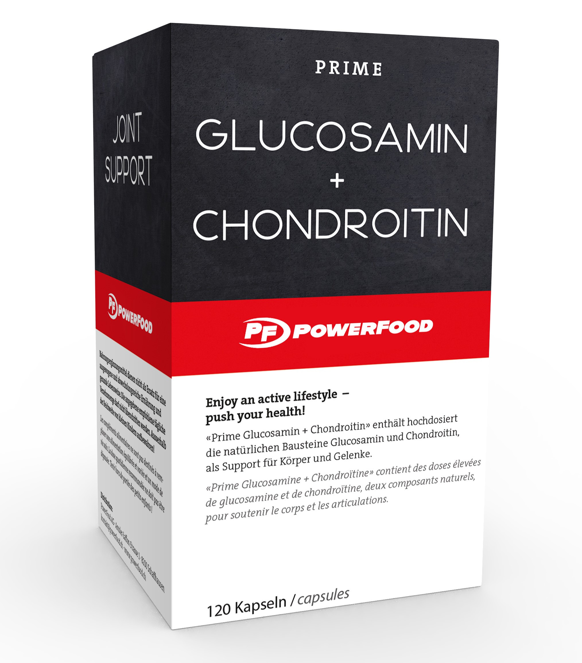 PowerFood Glucosamin + Chondroitin (120 Caps)