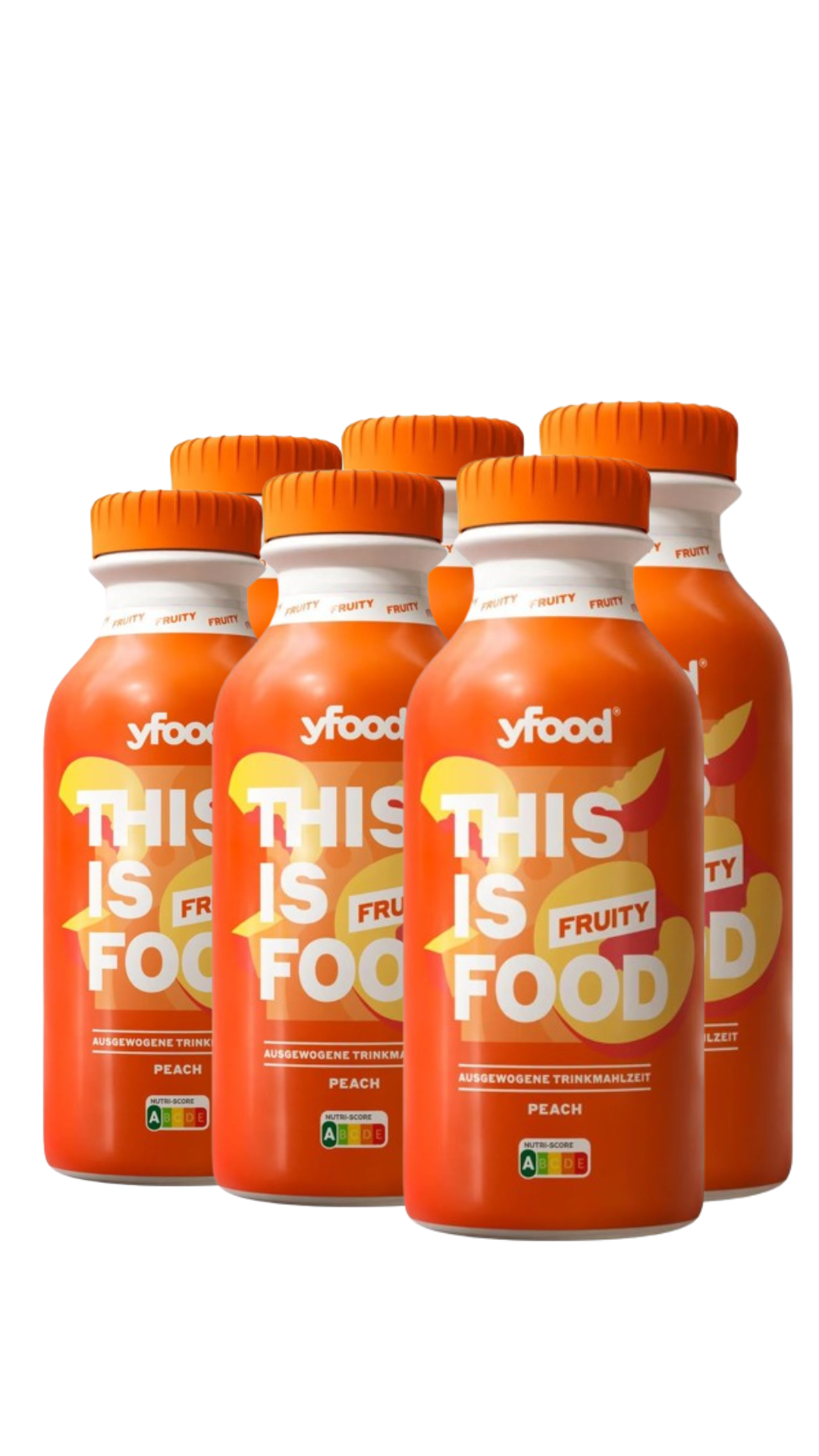 yfood fruity Drinks - Trinkmahlzeit (6 x 500ml)