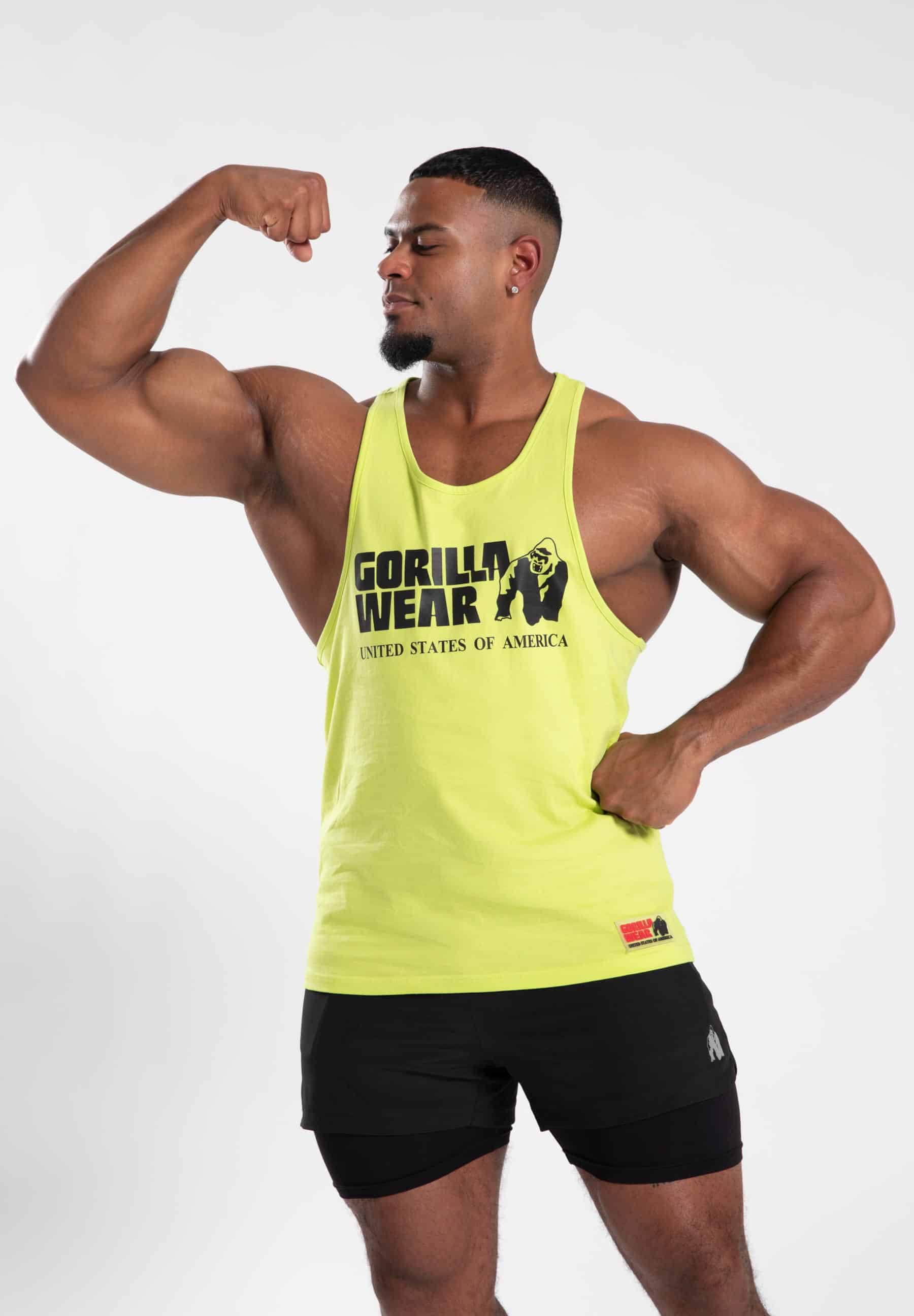 Gorilla Wear Classic Tank Top Lime